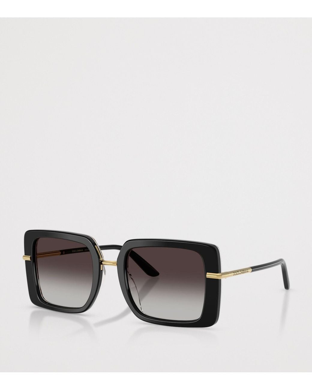 Dolce & Gabbana Brown Acetate Dg4481 Dna Square Sunglasses