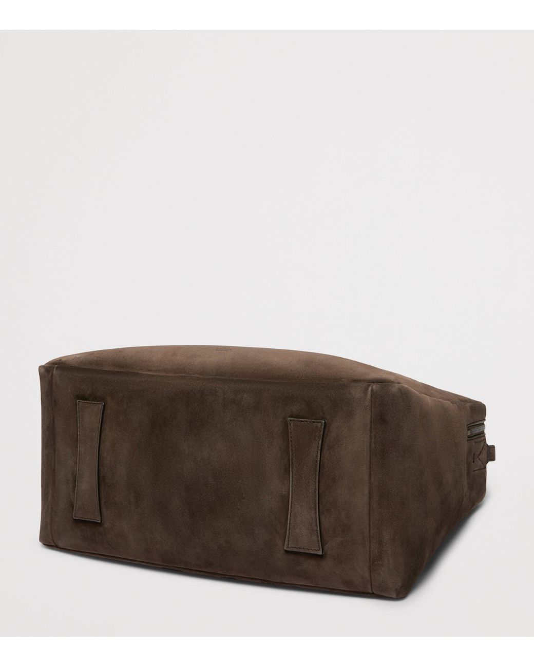 Max Mara Brown Suede Tote Bag