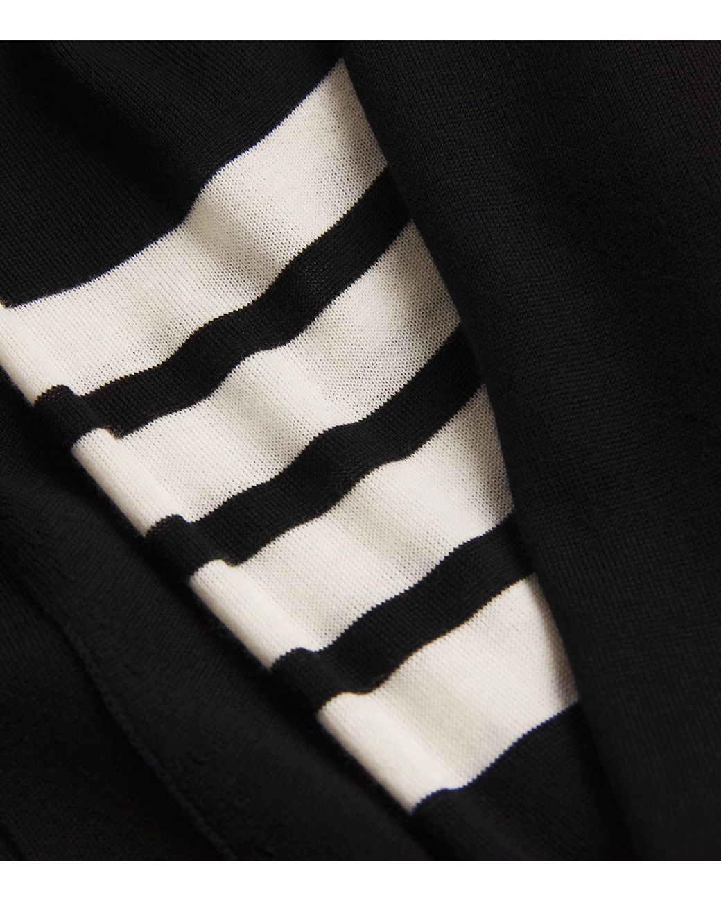 Thom Browne Black Virgin Wool Cardigan