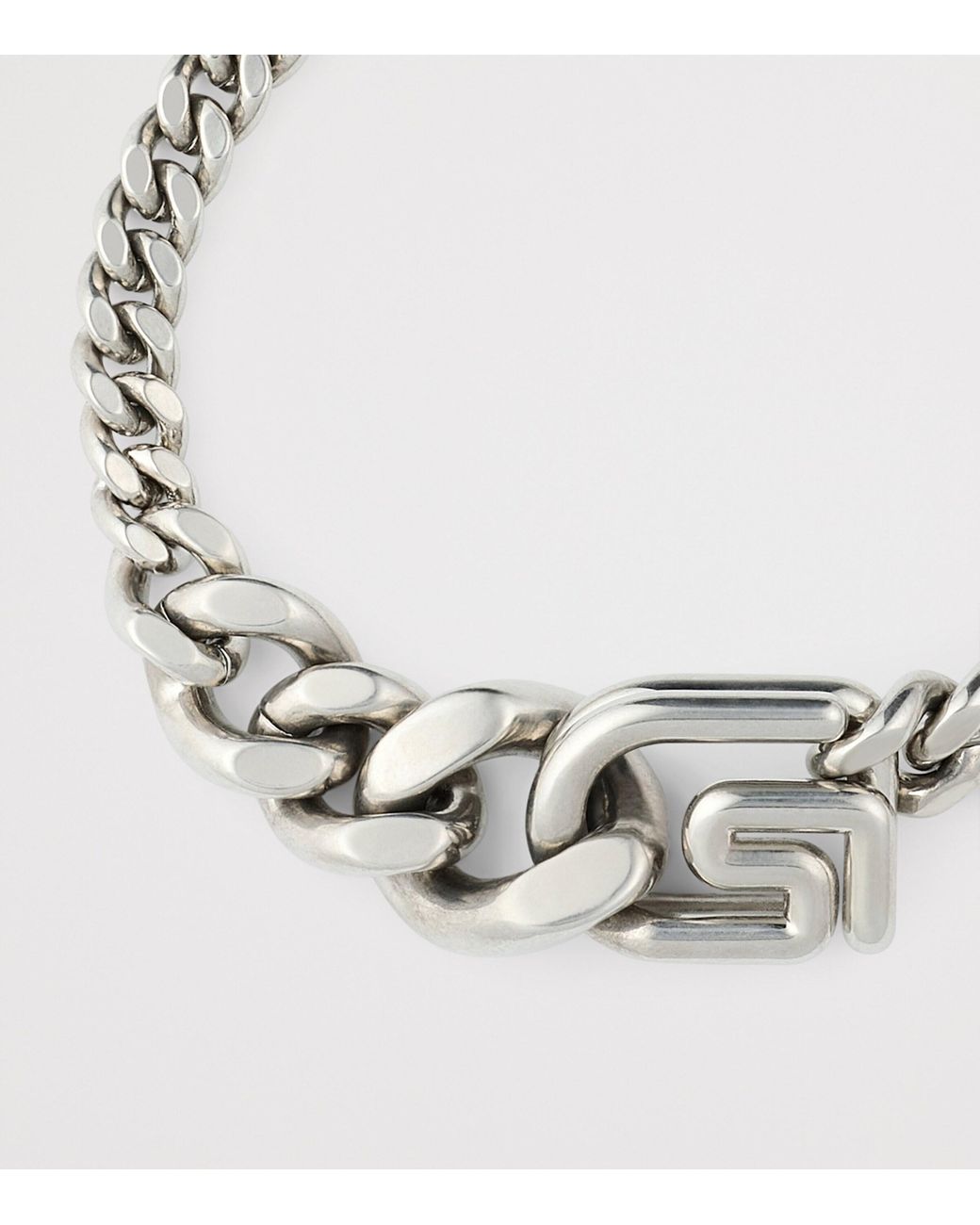 Givenchy Metallic Brass Chain G Bracelet for men
