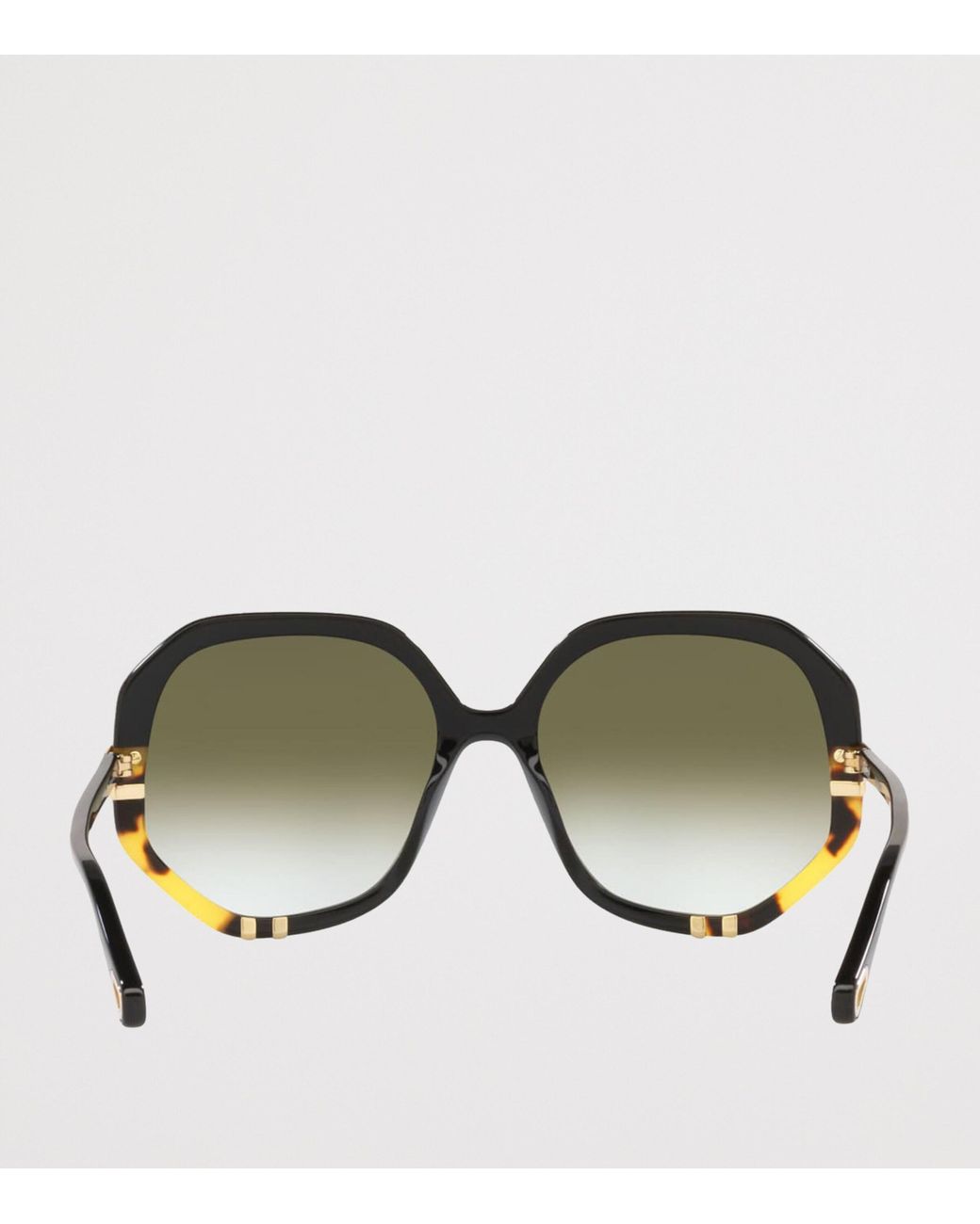 Chloé Green Ch0105S Rectangle Sunglasses