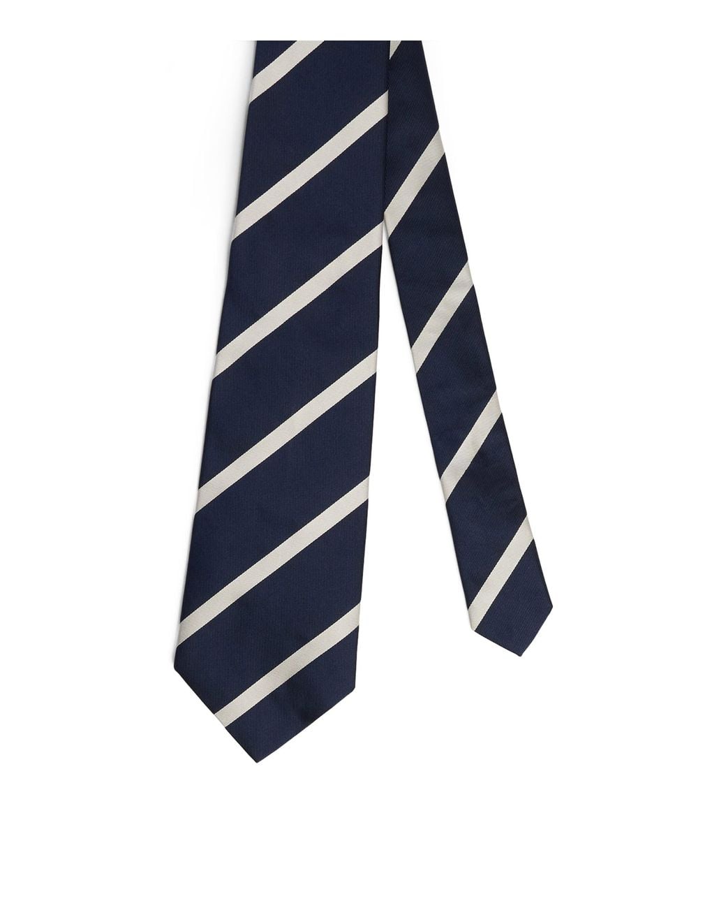 Dunhill Blue Silk Printed Tie for men