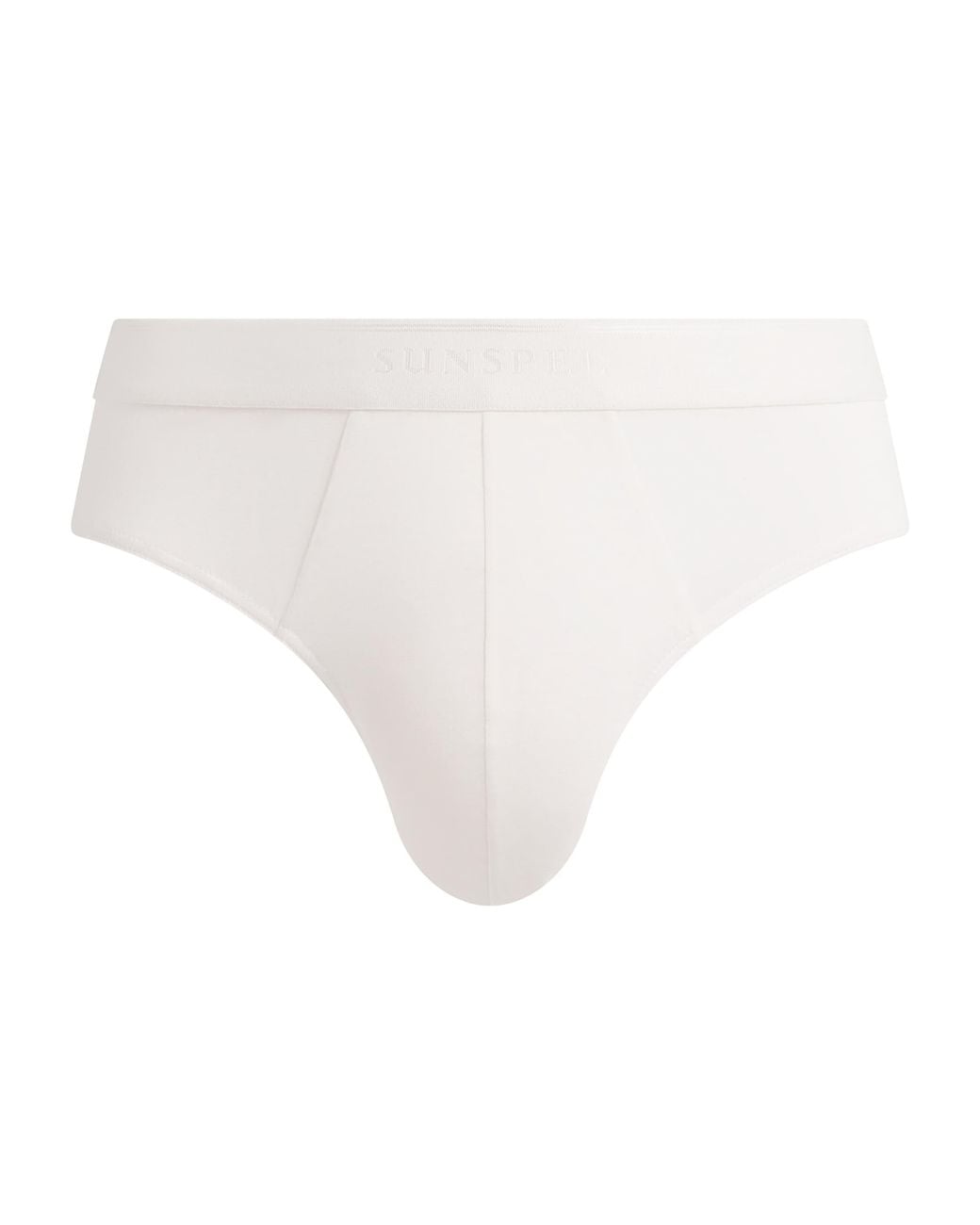 Sunspel White Tencel-Blend Stretch Briefs for men