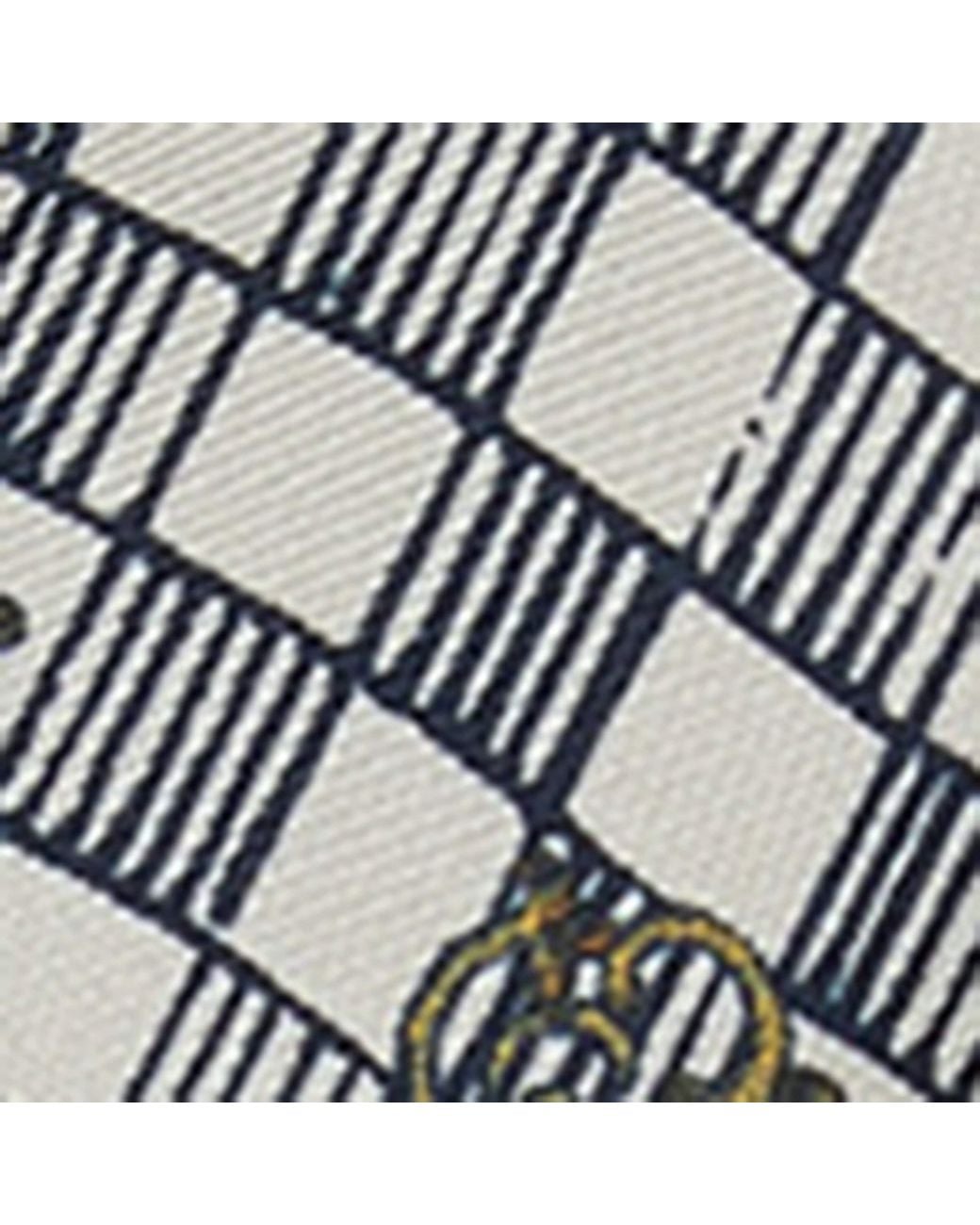 BVLGARI Black Silk Printed Skinny Scarf