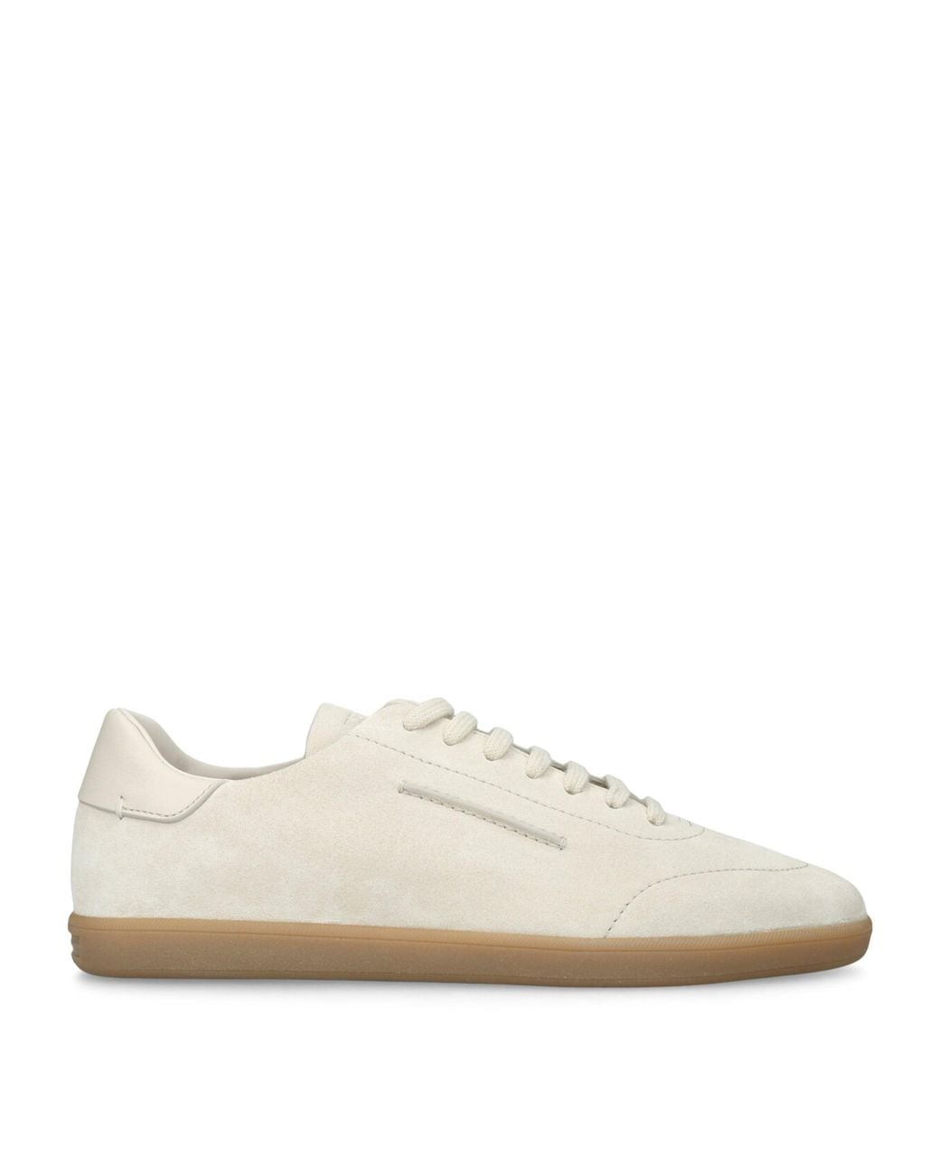 Zegna White Suede 232 Sneakers for men