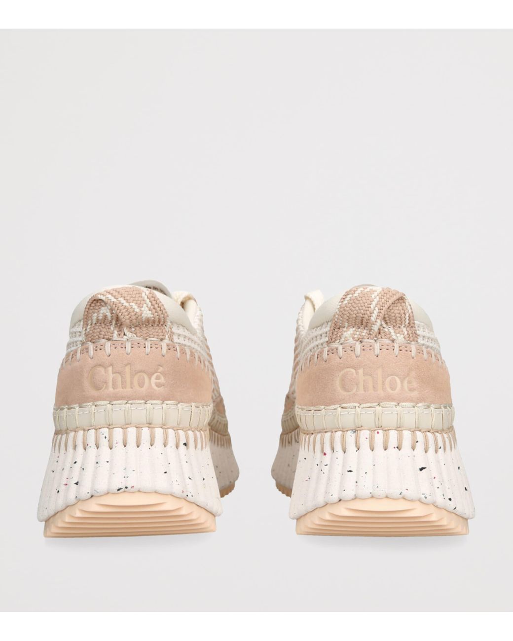 Chloé Natural Nama Runner Sneakers
