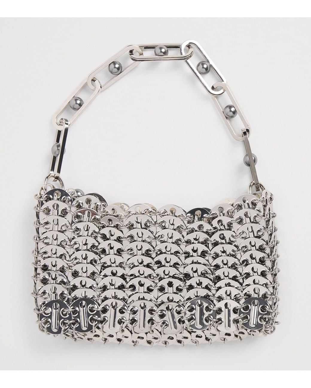Rabanne Gray Sphere Shoulder Bag