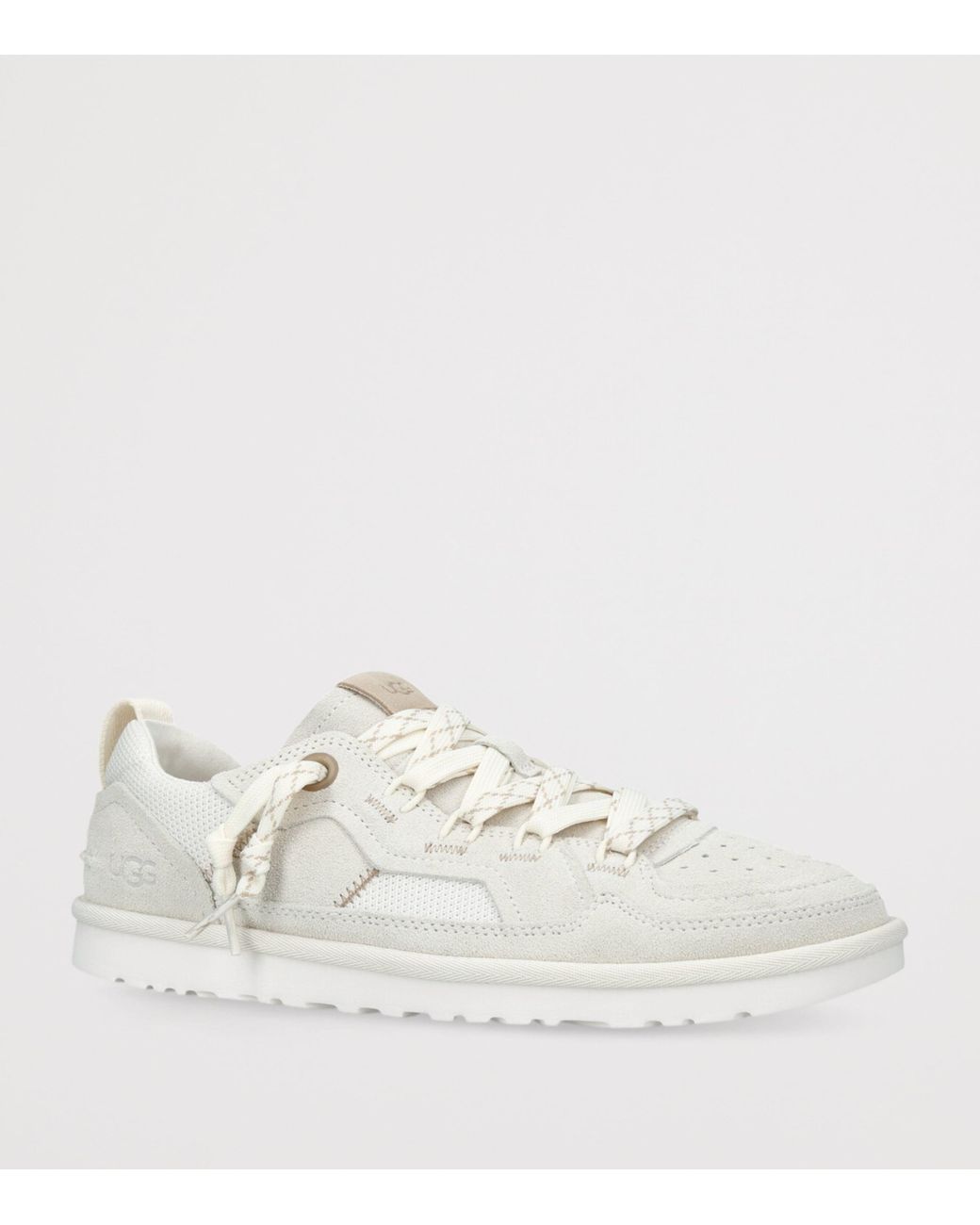 Ugg White Suede Minimel Sneakers for men