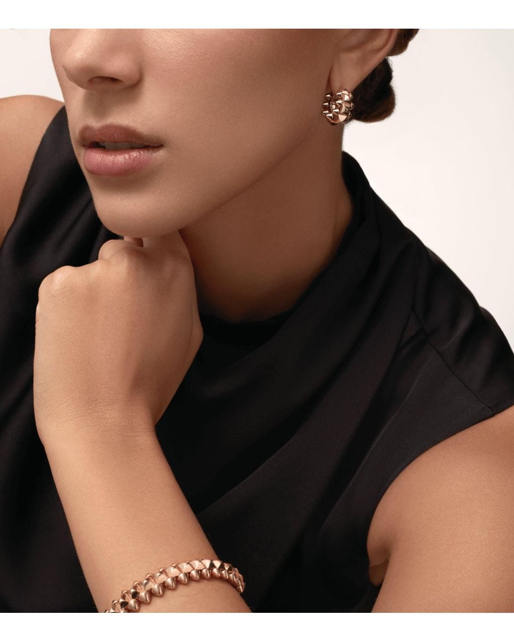 Cartier Pink Clash De Single Earring