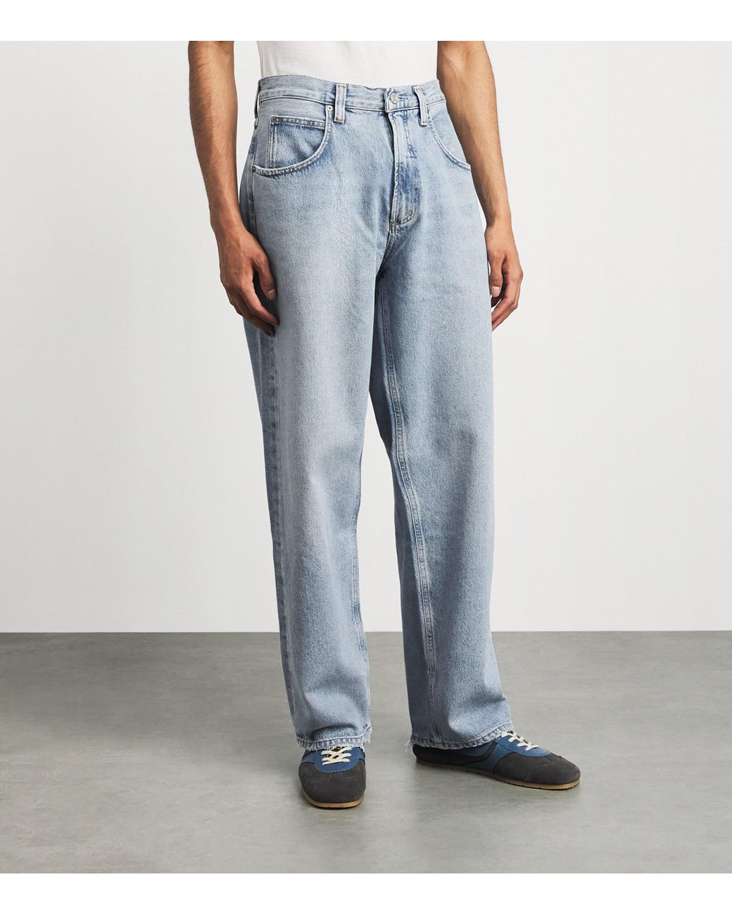 Agolde Blue Fusion Wide-Leg Jeans for men