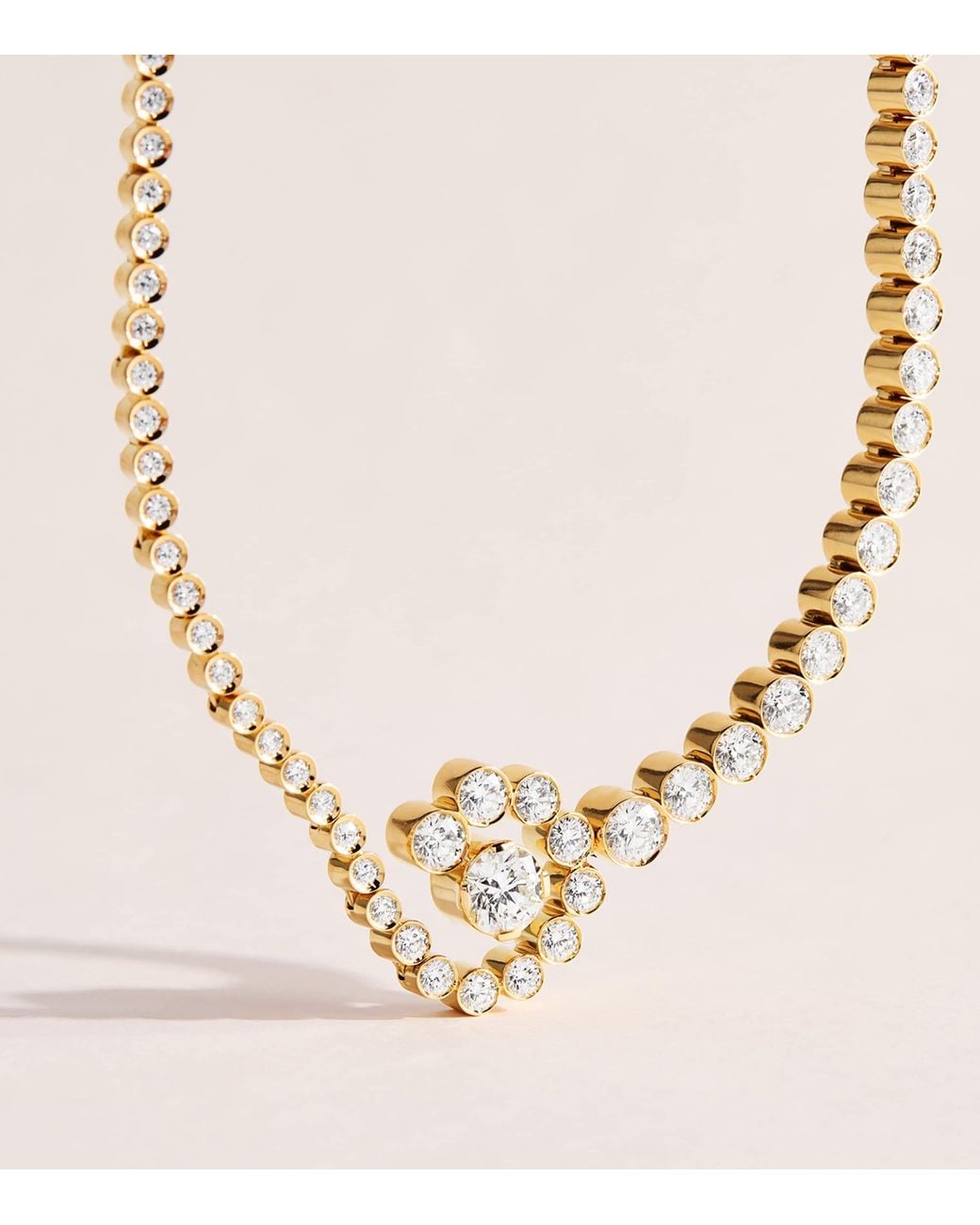 Sophie Bille Brahe Natural And Diamond Collier D'Escargot Necklace