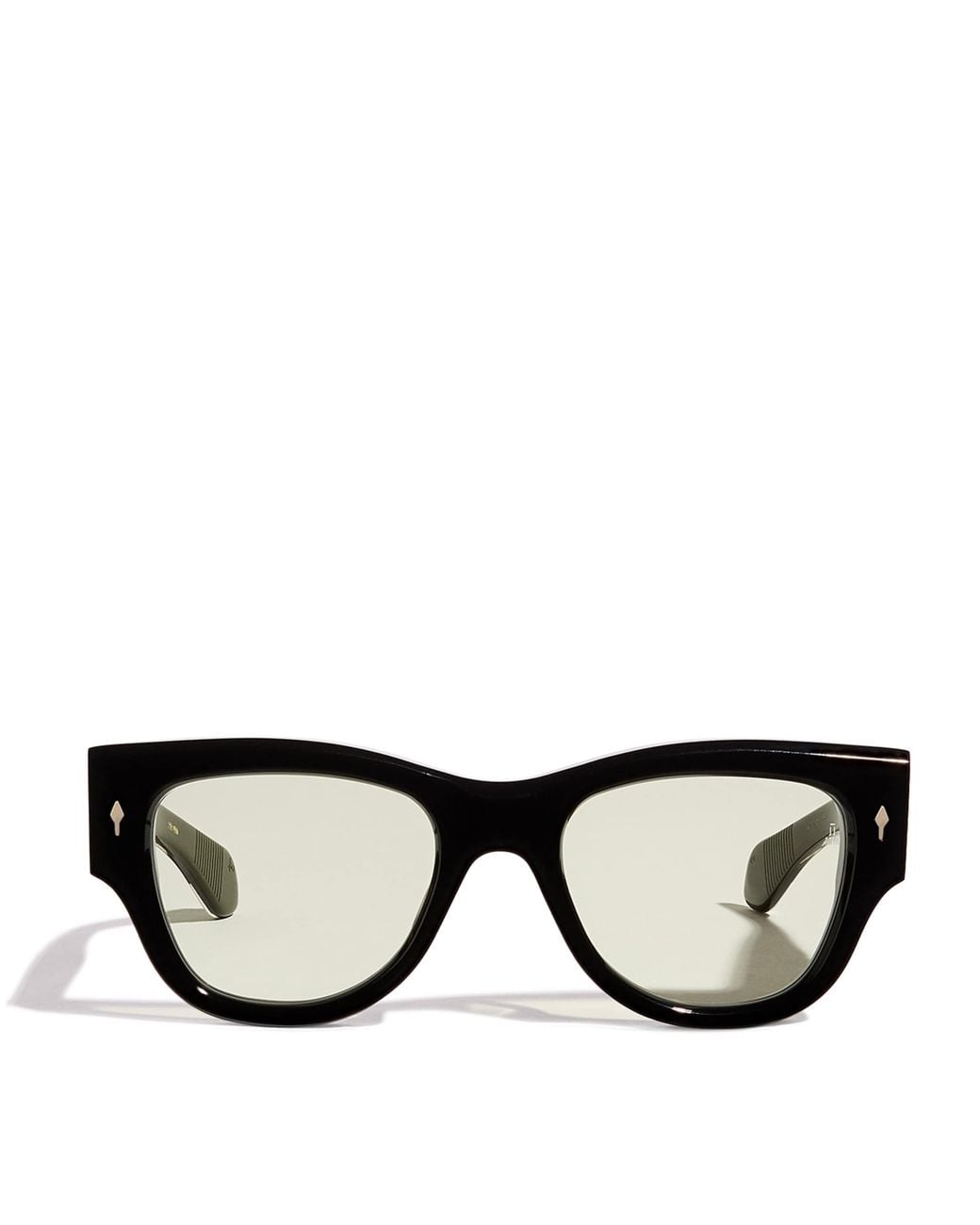 Jacques Marie Mage Black Acetate Chelsea Sunglasses for men
