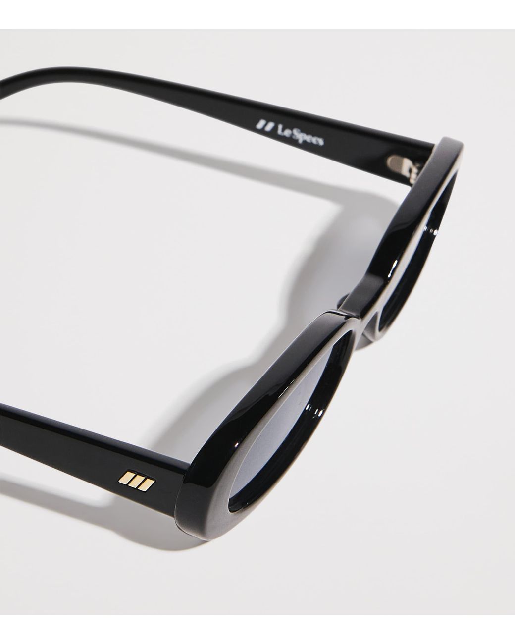 Le Specs Blue Oval Outta Love Sunglasses