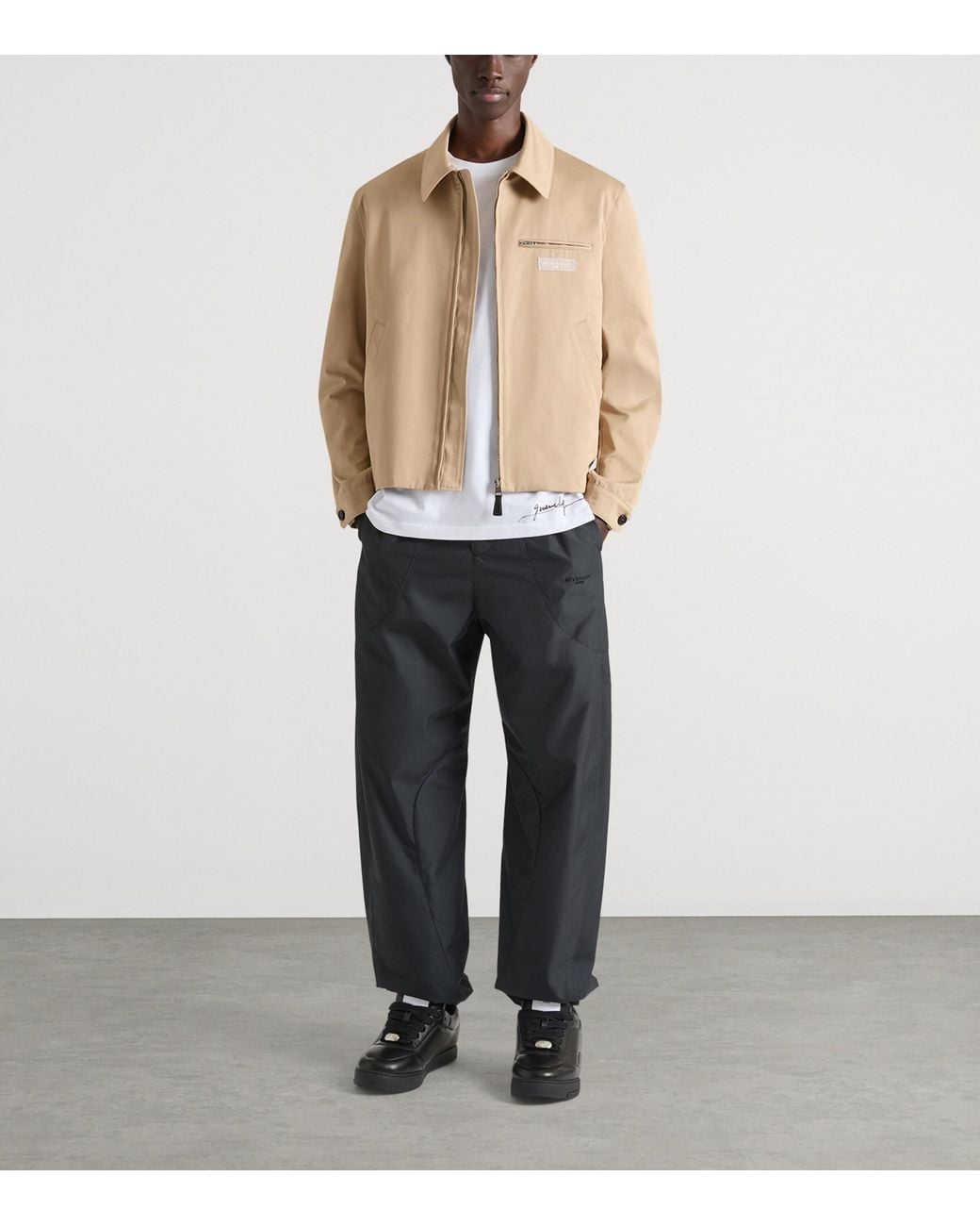 Givenchy Natural Cotton Harrington Jacket for men