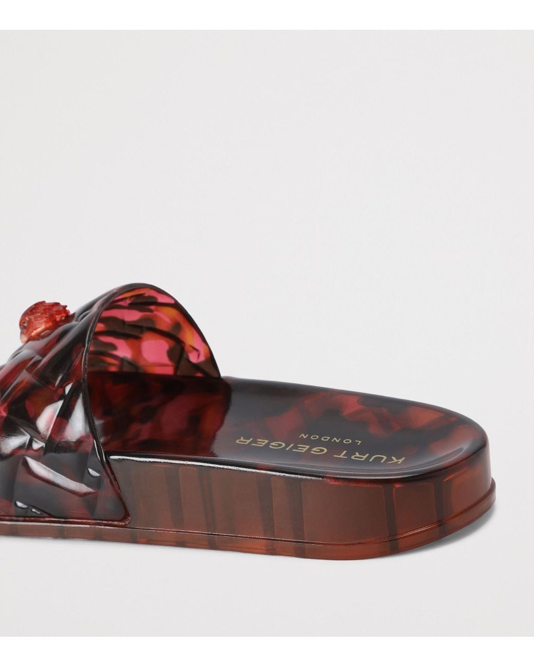 Kurt Geiger Red Jelly Meena Slides