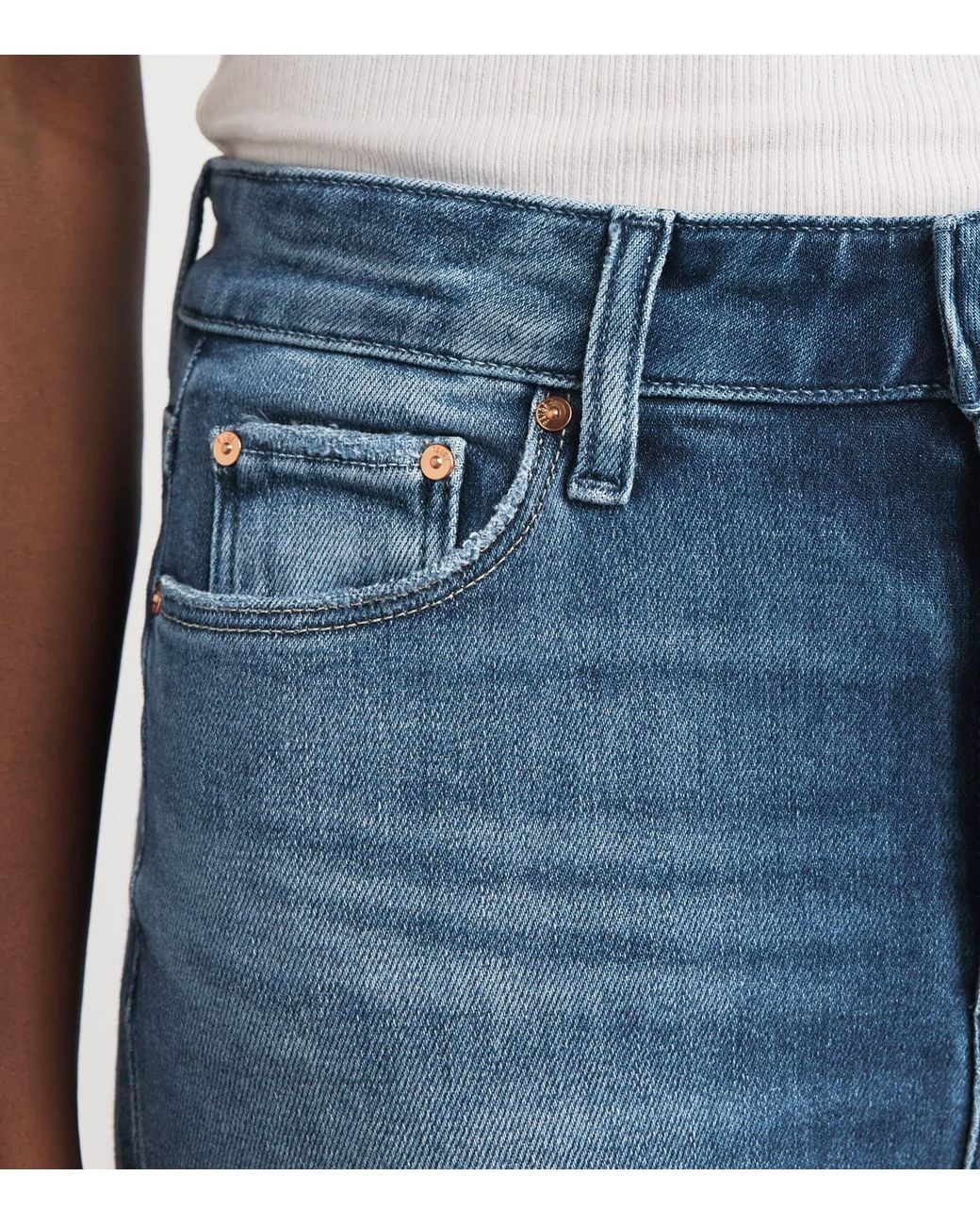 PAIGE Blue Gemma Skinny Jeans