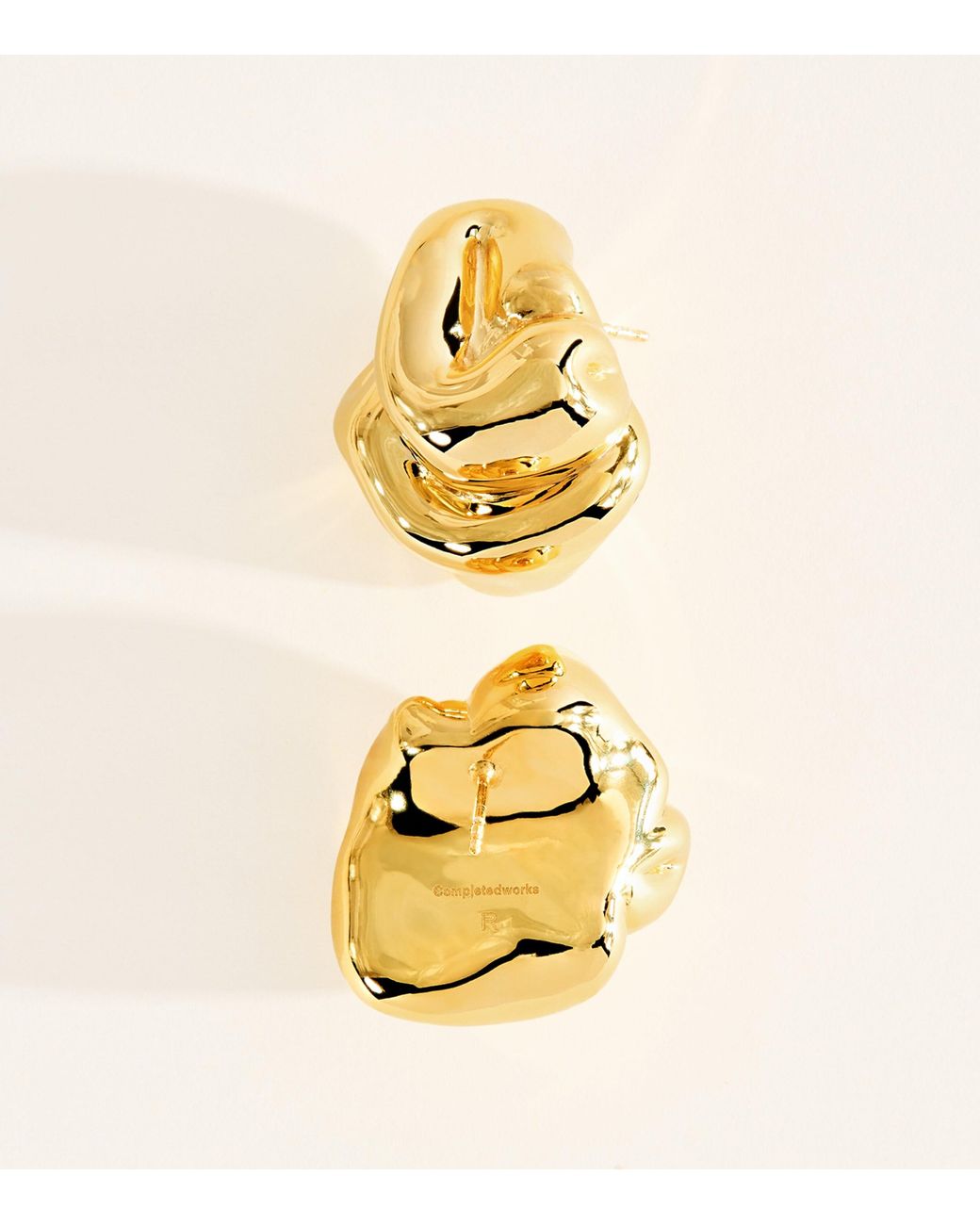 COMPLETEDWORKS Metallic Irregular Stud Earrings
