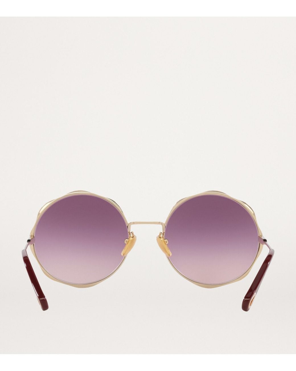 Chloé Purple Metal Ch0184S Sunglasses