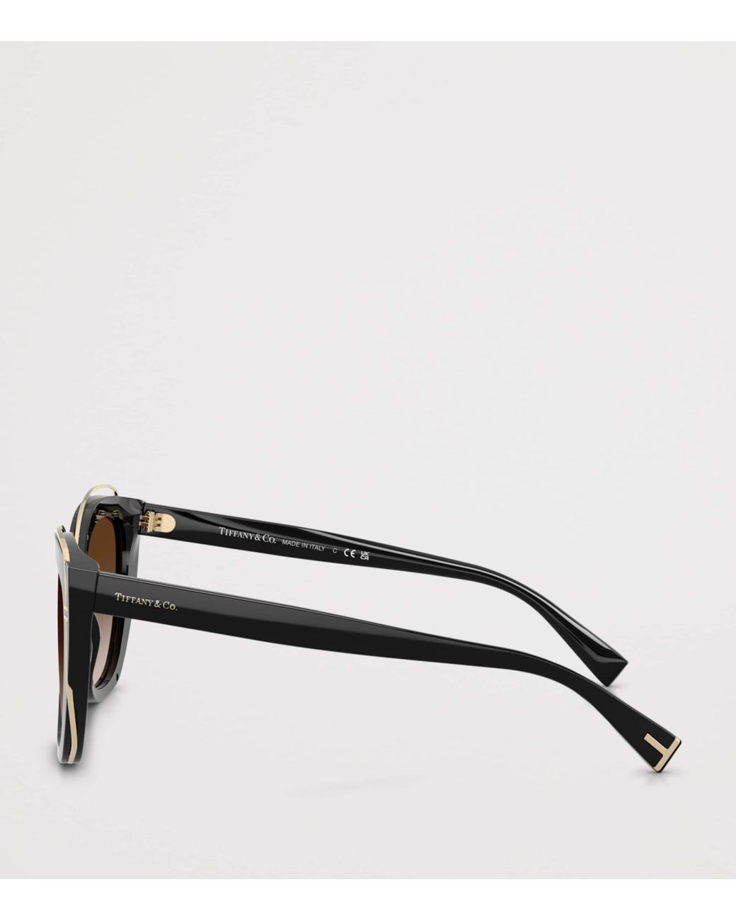 Tiffany & Co Brown Acetate Tf4148 Cat Eye Sunglasses