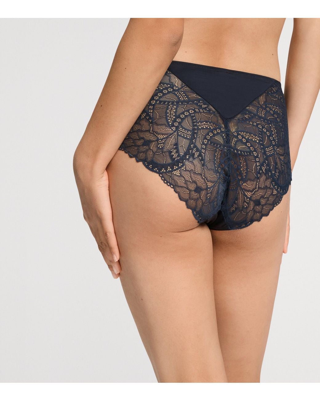Hanro Blue Azelia Maxi Briefs