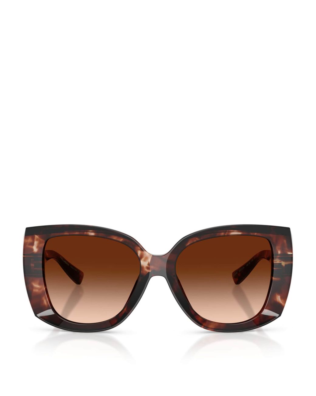 Dolce & Gabbana Brown Square Sunglasses