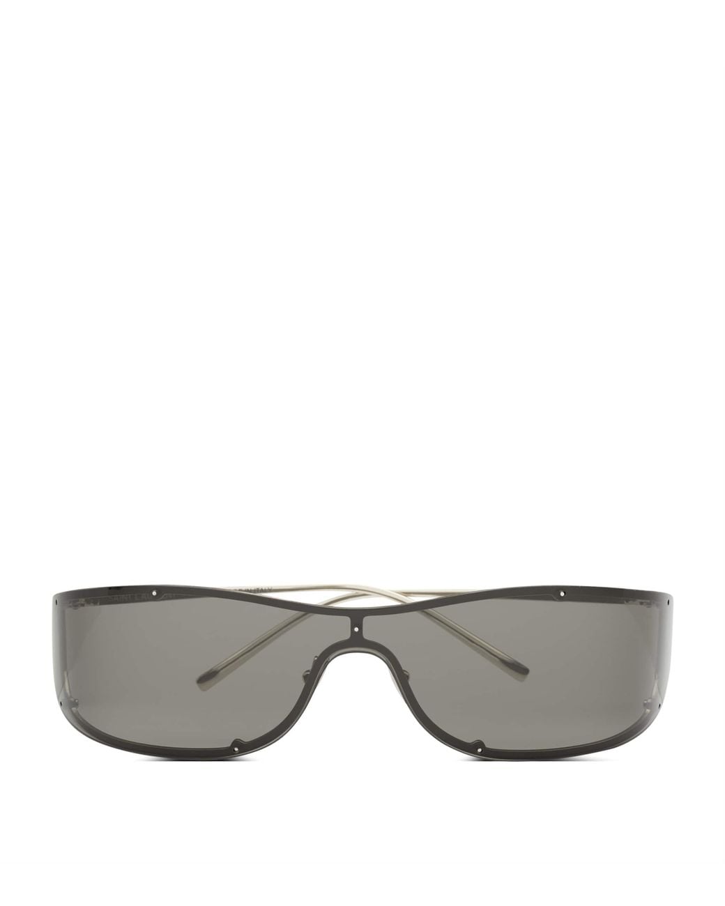 Saint Laurent Gray Shield 807 Sunglasses