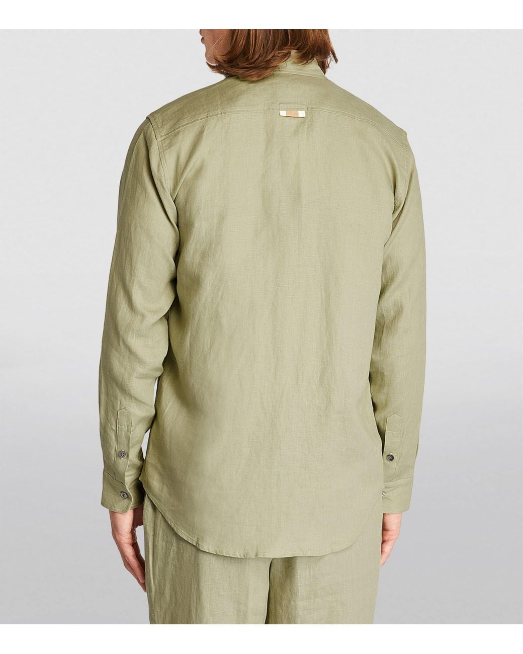 CHE Green Linen Shirt for men