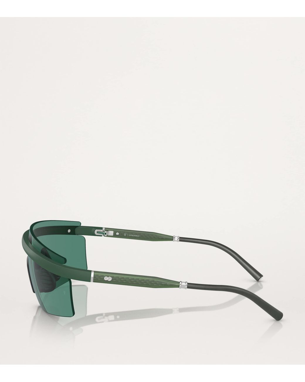 Oliver Peoples Green Acetate R-4 Sunglasses