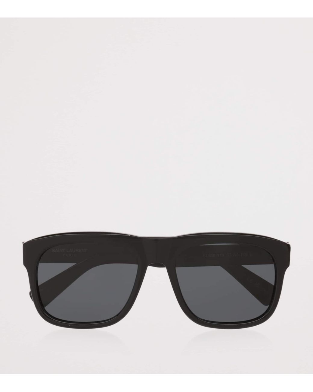 Saint Laurent Gray Acetate Sl 558 Rectangle Sunglasses for men