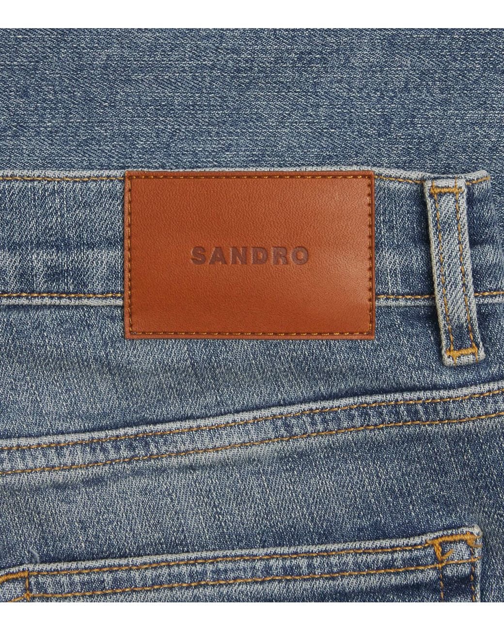 Sandro Blue Slim Jeans for men