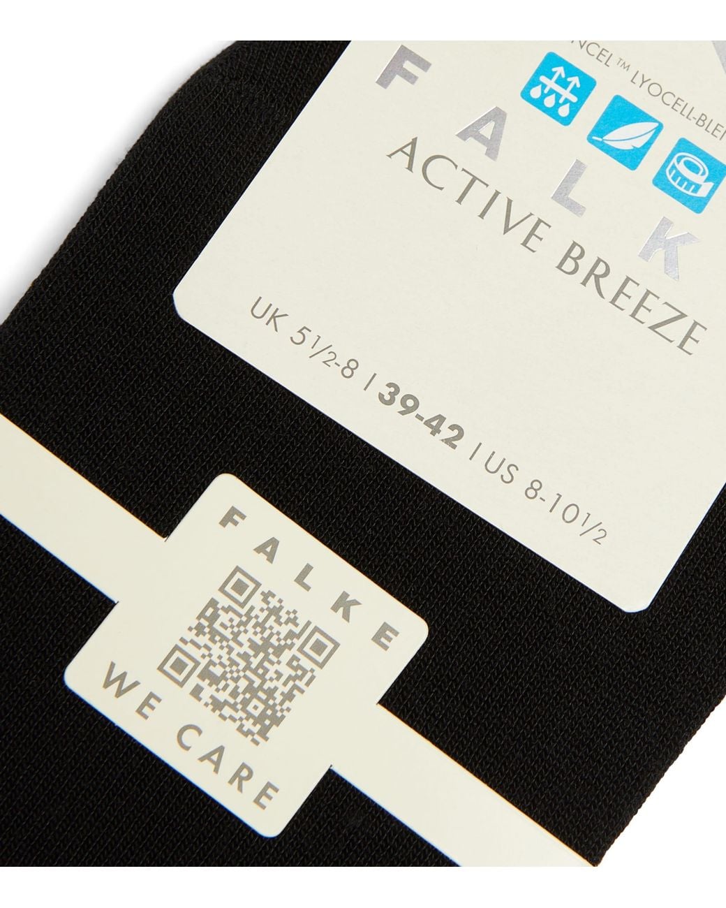 Falke Black Active Breeze No Show Socks