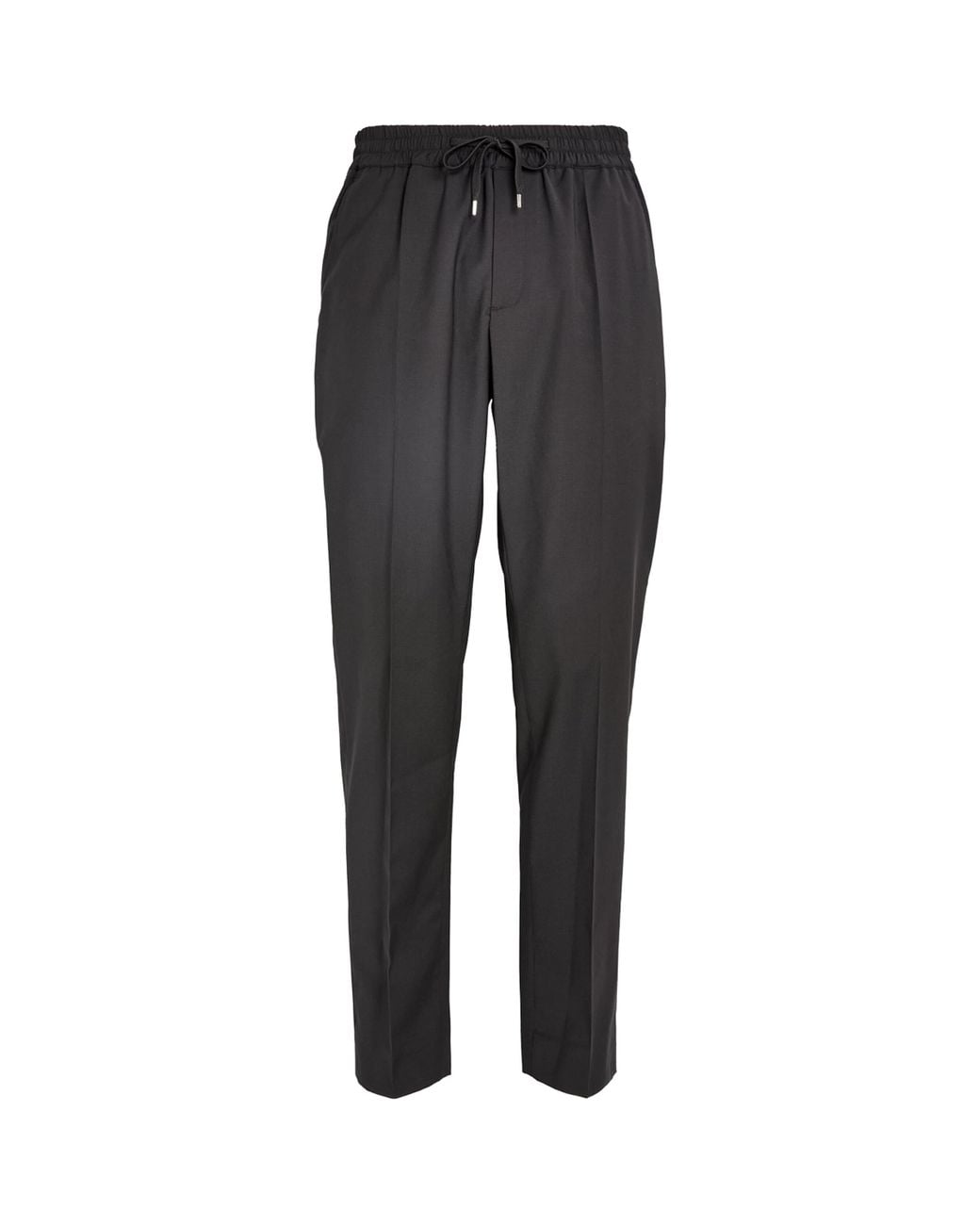 Sandro Gray Wool-Blend Trousers for men
