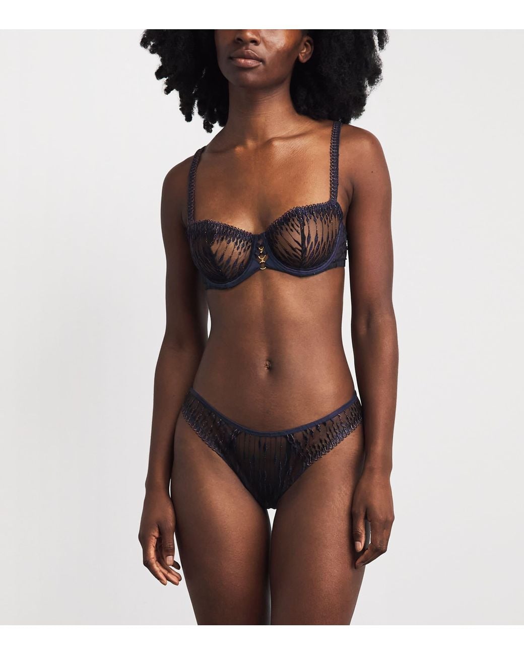 Aubade White Embroidered Voodoo Kiss Briefs