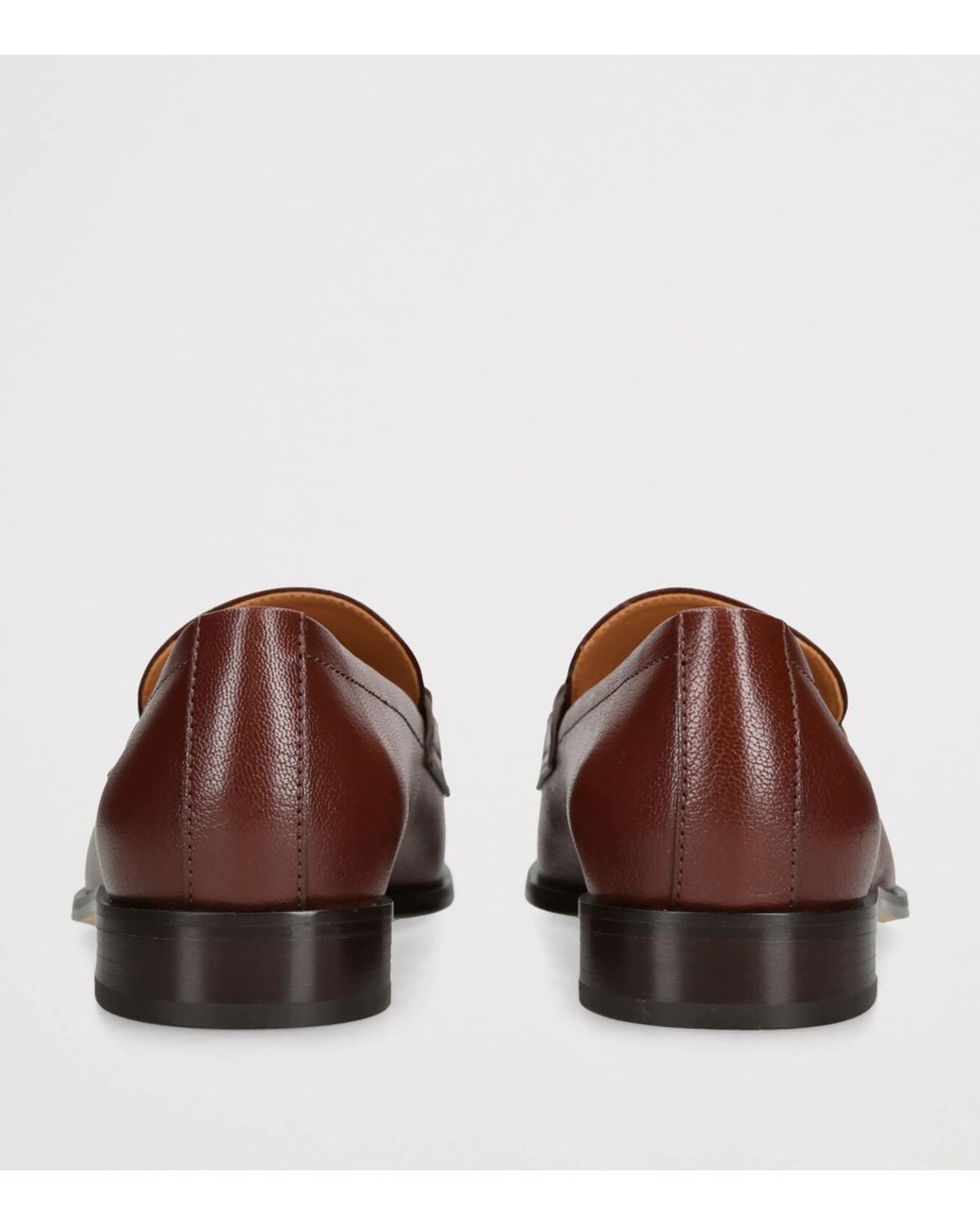 Tod's Brown Leather Cuoio Loafers 25