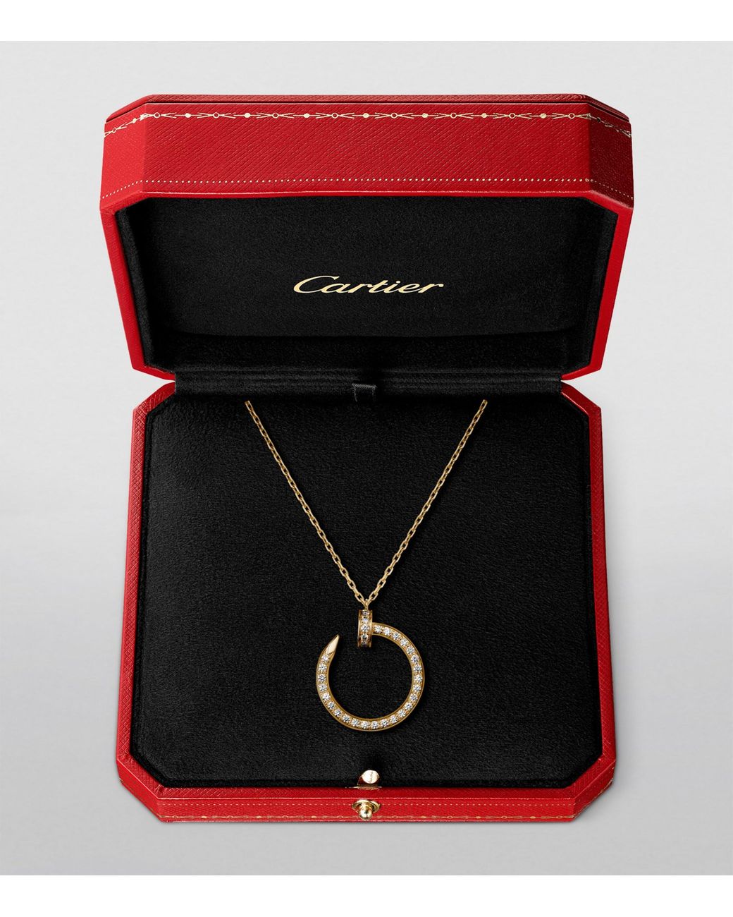 Cartier Metallic And Diamond Juste Un Clou Necklace