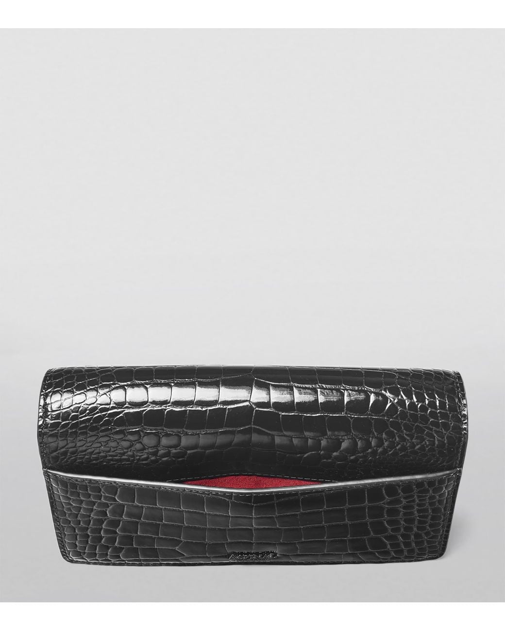 Aspinal Black Mayfair 2 Clutch Bag