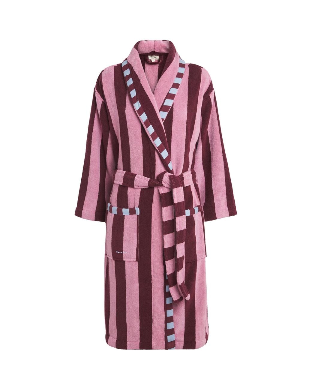 TBCo Red Terry Cotton Bath Robe