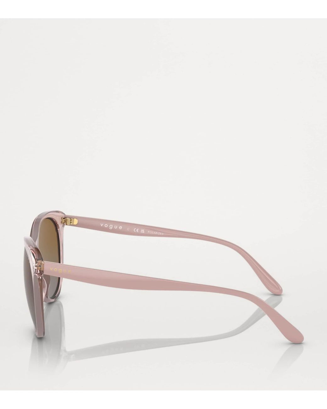 Vogue Brown Acetate Vo5453S Round Sunglasses