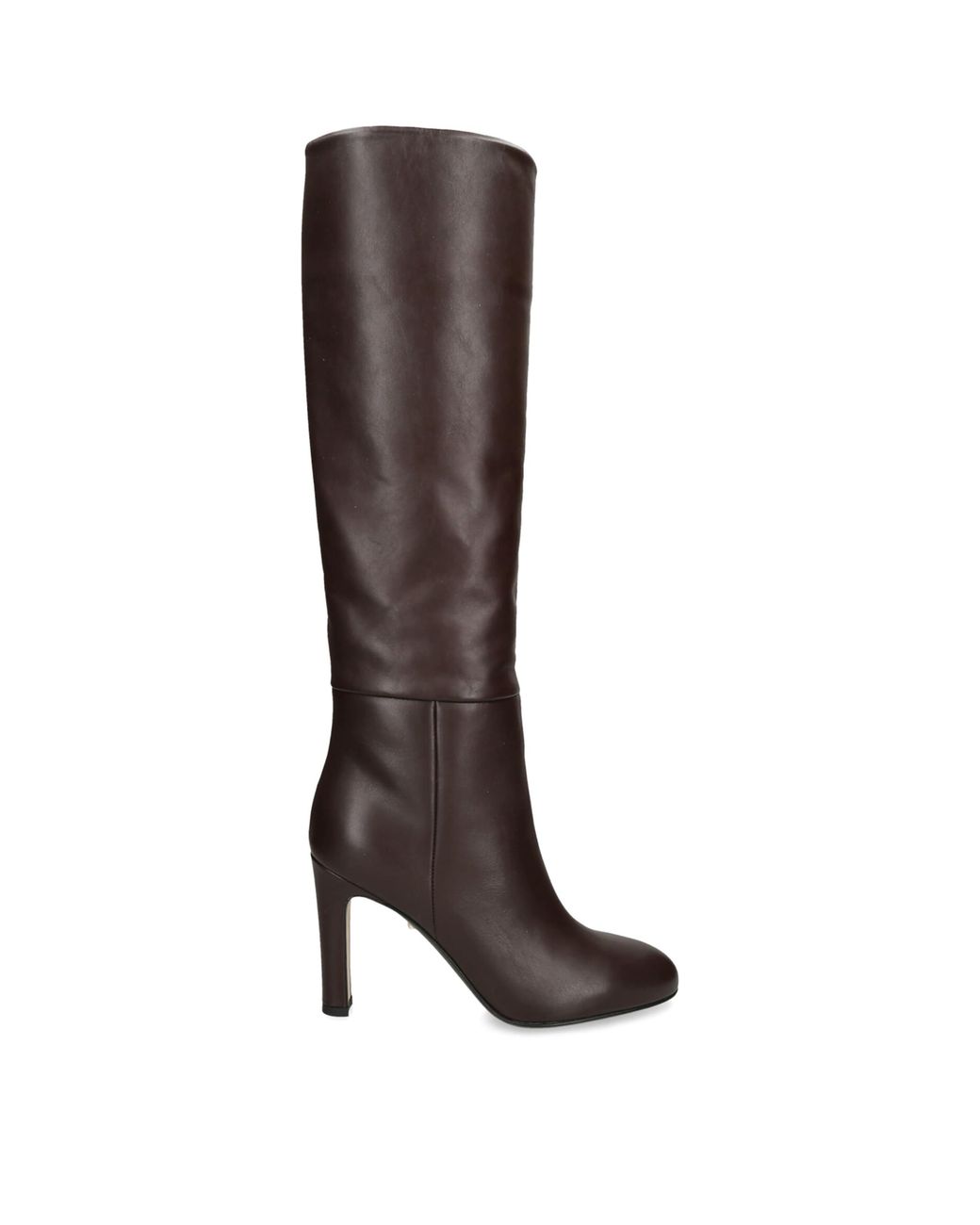 ALEVI Brown Leather Auryn Knee-High Boots 95