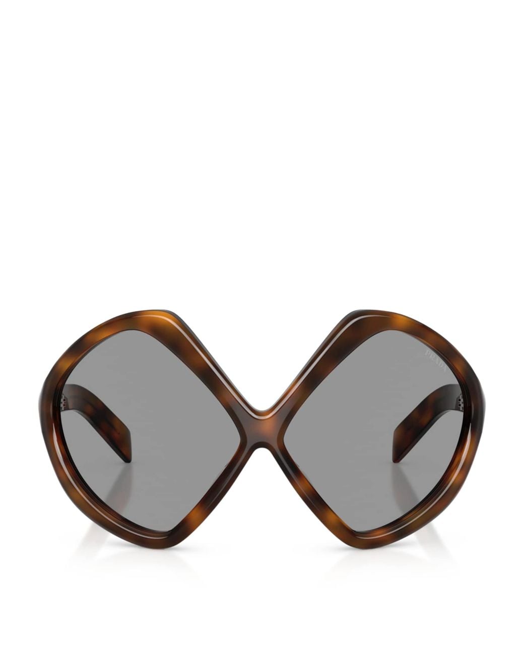 Prada Brown Acetate Pr B21S Sunglasses