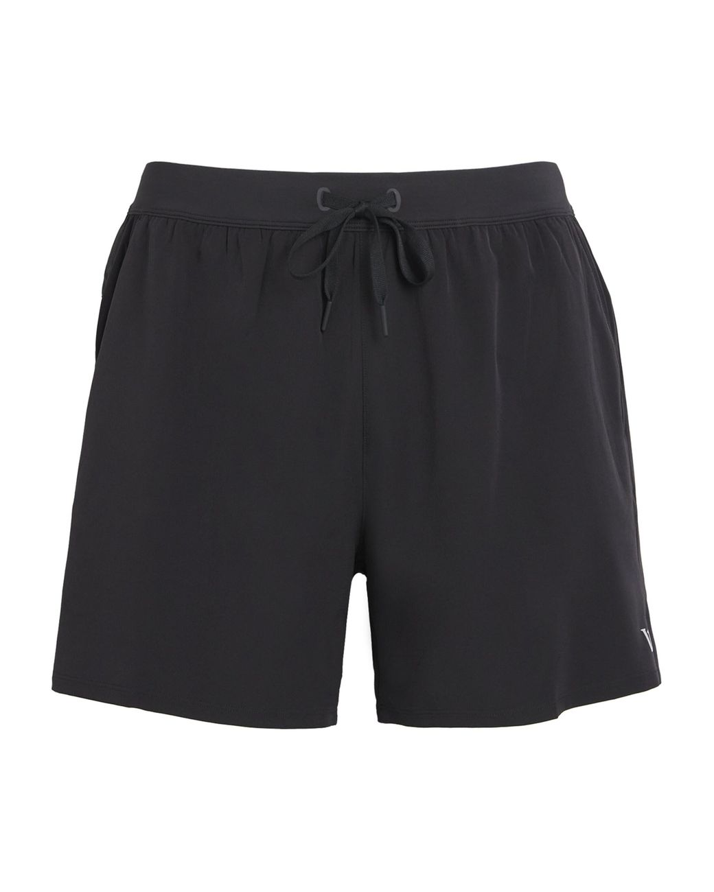 vuori Black 5' Lined Course Shorts for men