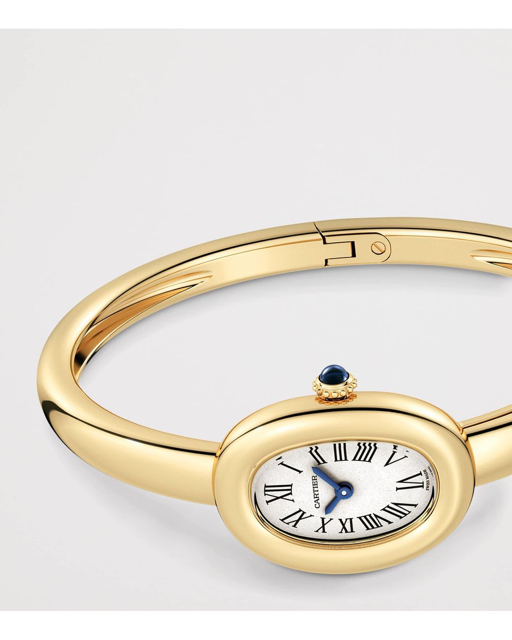 Cartier Metallic Mini Baignoire Watch