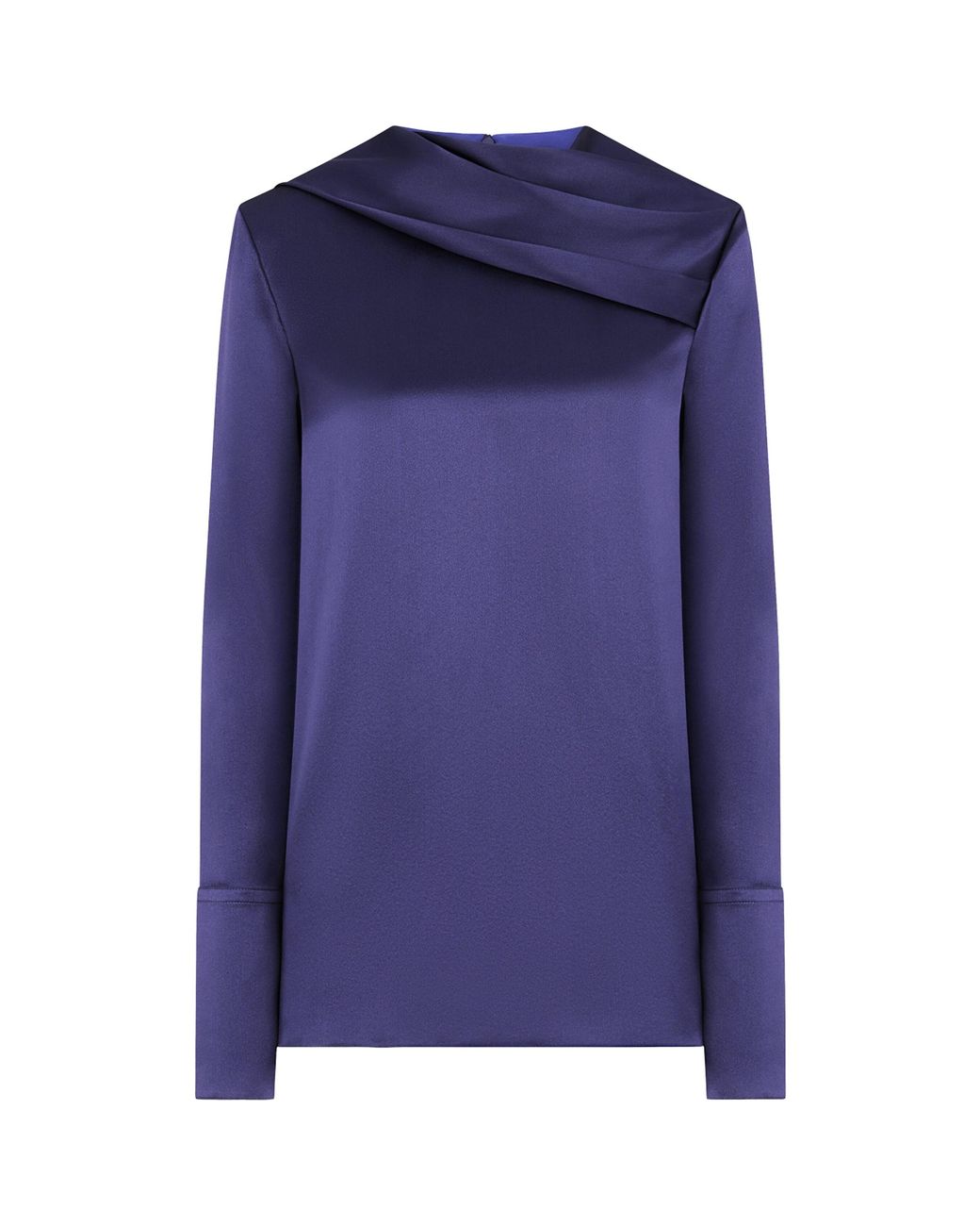 Tom Ford Blue Silk Georgette Blouse