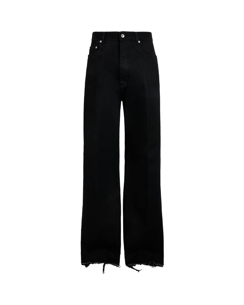 Rick Owens Black Geth Straight Jeans for men