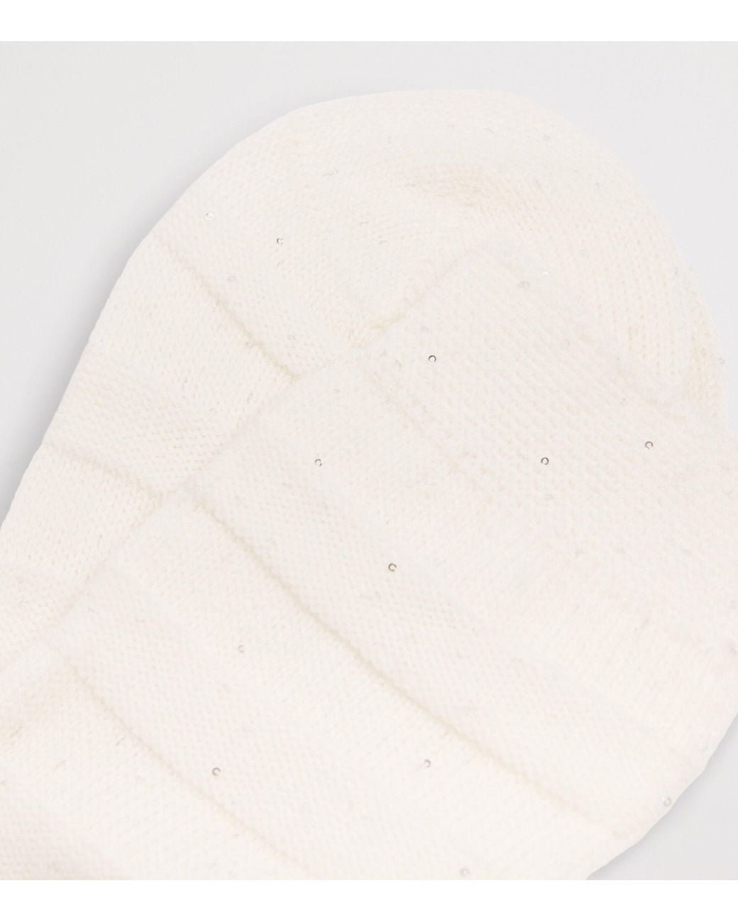 Falke White Wool-Blend Sparkle Stripes Socks