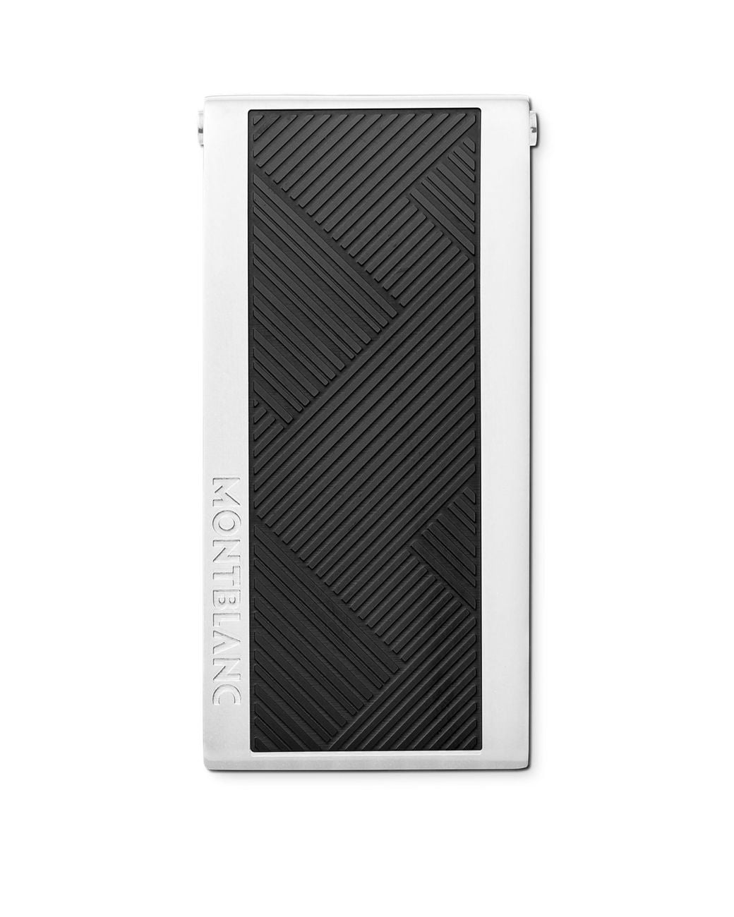 Montblanc Black Stainless Steel Money Clip for men