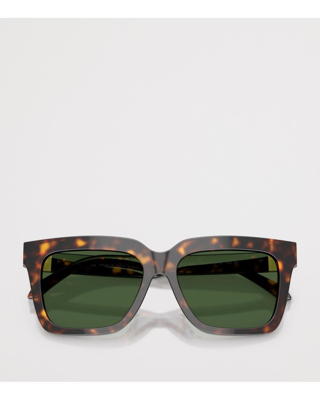 Versace Green Acetate Ve4498 Square Sunglasses