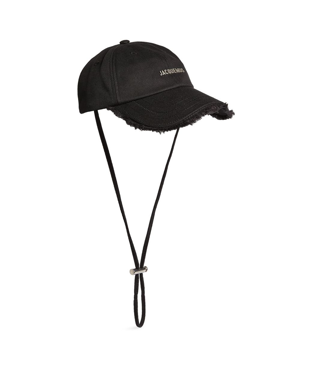 Jacquemus Black Cotton La Casquette Cap for men