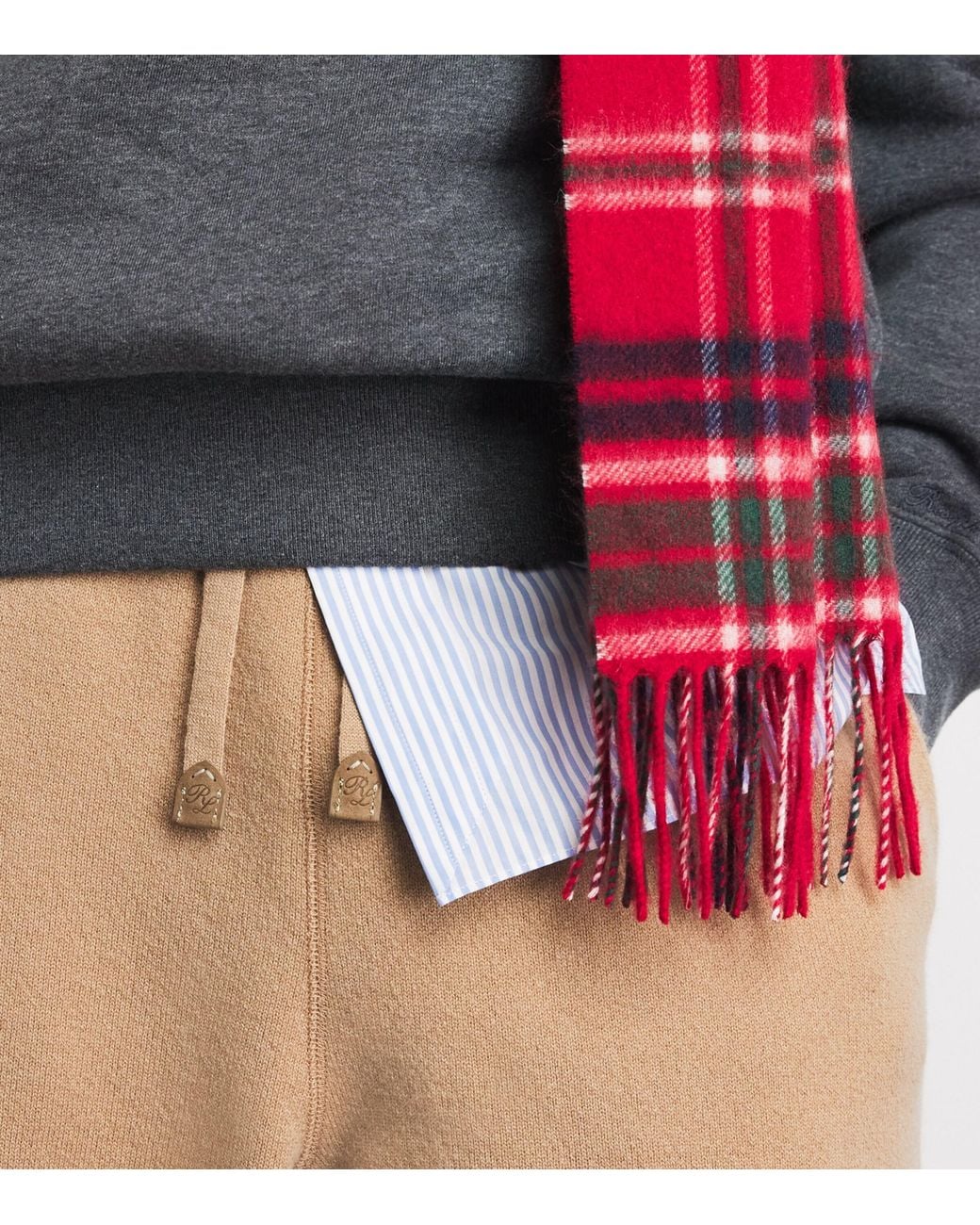Ralph Lauren Natural Wool-Cashmere Sweatpants for men