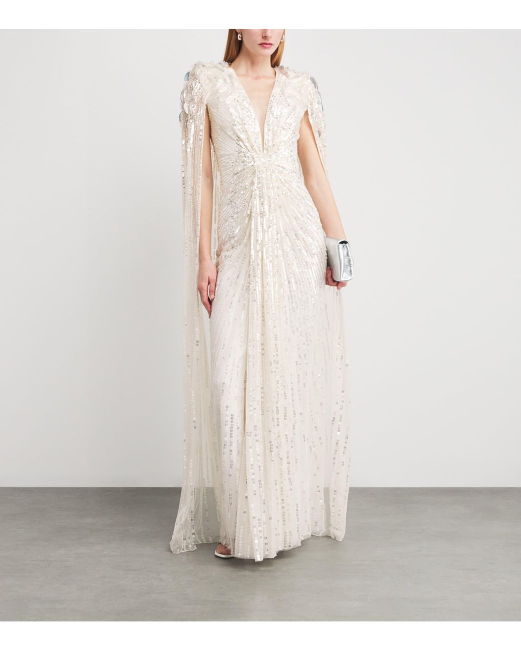 jenny packham 007 gold dress X Goldfinger Gown in White best-eoysaleupdate1229